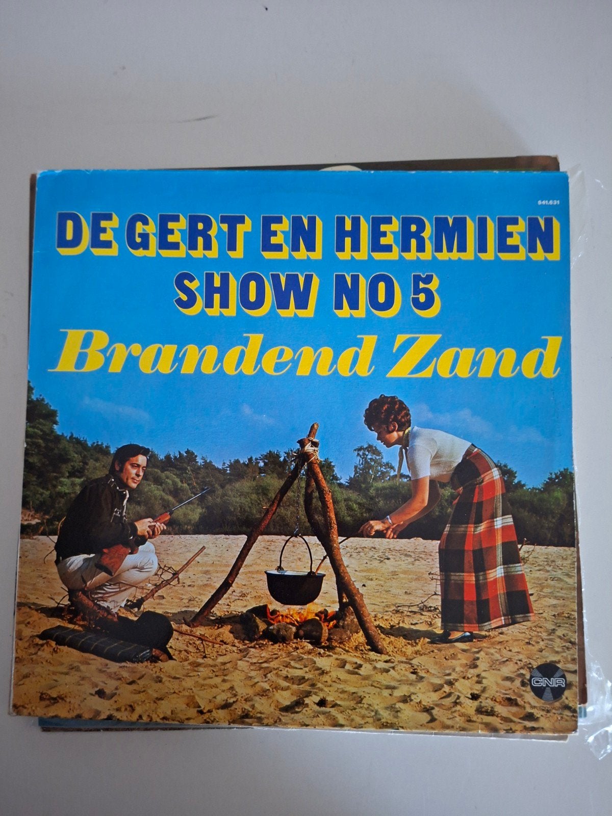 De Gert en Hermien Show No 5 - Brandend Zand LP, Ophalen, LP, Gebruikt, Levenslied of Smartlap