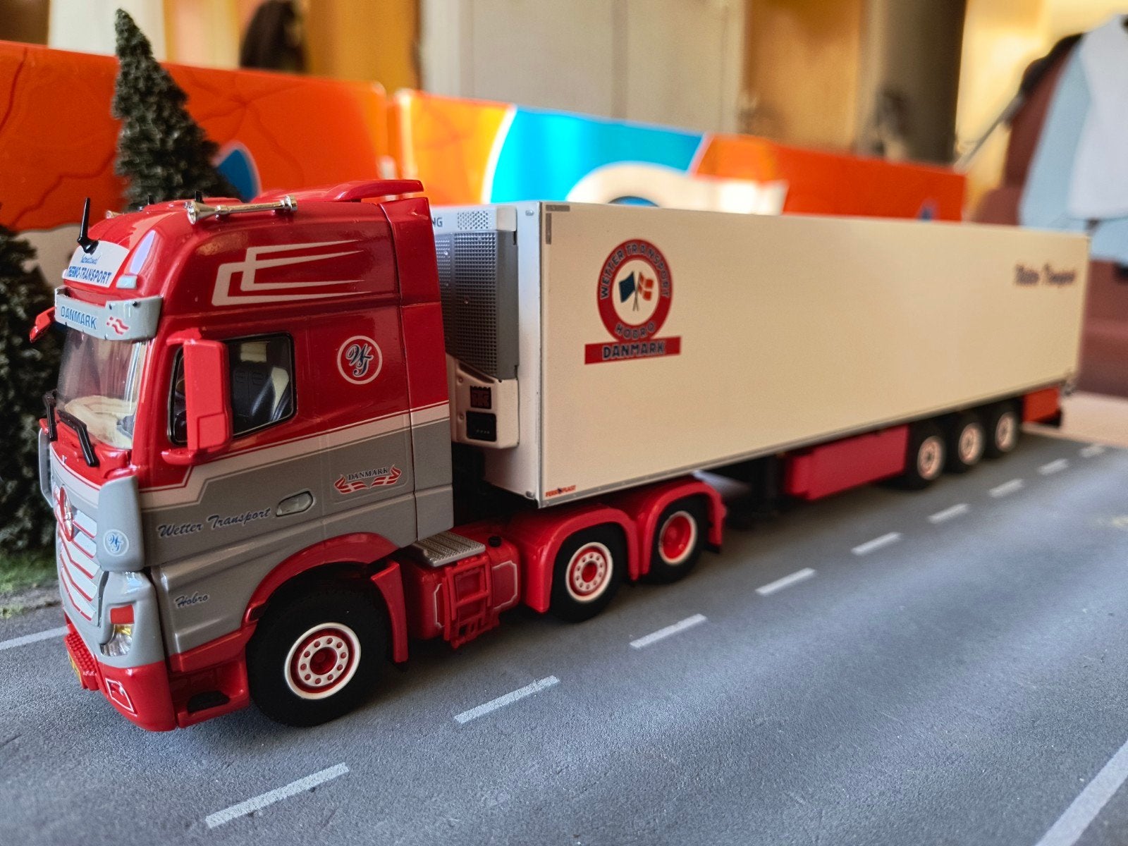 Wsi Mercedes Wetter Transport, Ophalen of Verzenden, Zo goed als nieuw, Bus of Vrachtwagen, Wsi