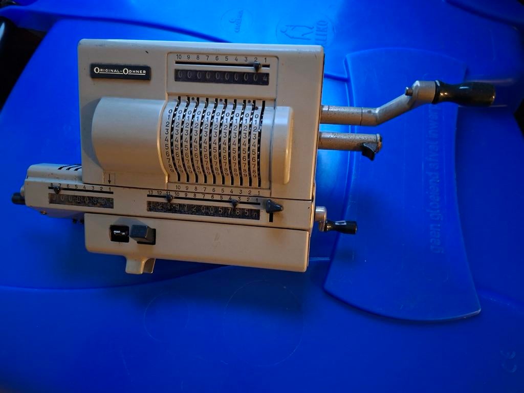 rekenmachine Original Odhner, Antiek en Kunst, Antiek | Gereedschap en Instrumenten, Ophalen