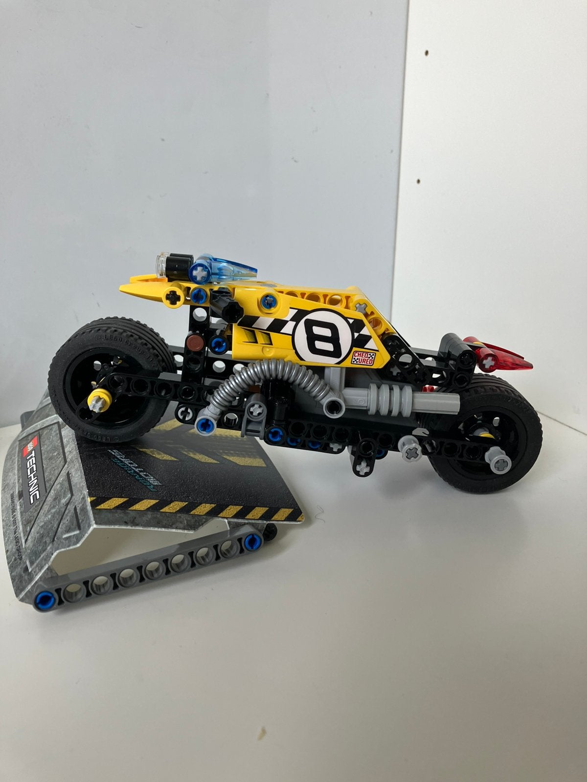 LEGO Technic 42059 + 42058 - Stunt Truck + Stunt Bike, Ophalen, Inclusief instructies, Lego, Zo goed als nieuw