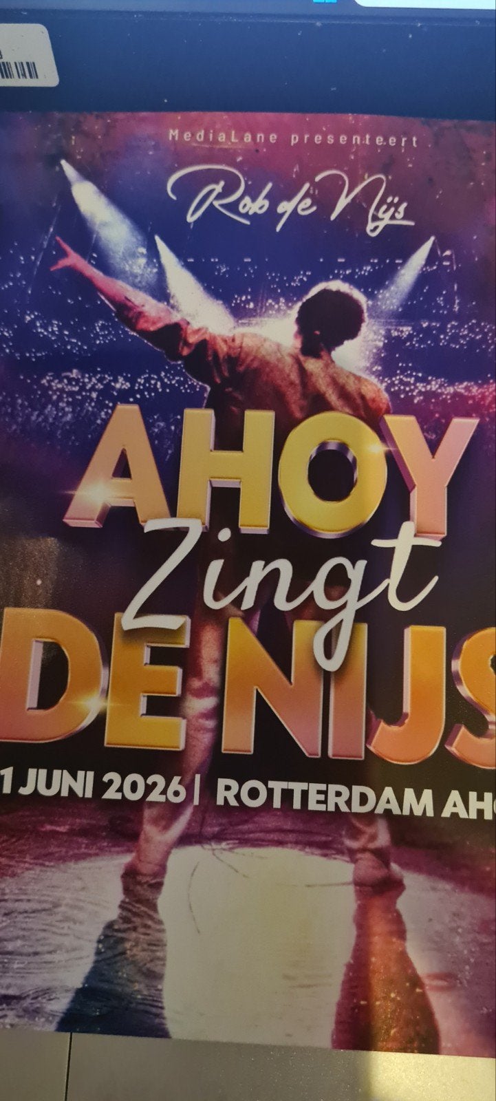 Ahoy zingt De Nijs 21 juni 14h, 4 tickets, Tickets en Kaartjes, Concerten | Pop, Twee personen, Juni