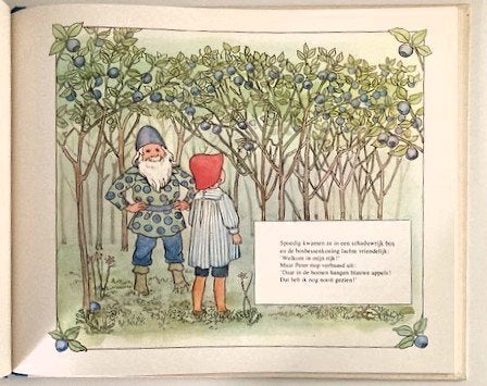 Elsa Beskow ~ Peters avontuur in het bosbessenbos ~ 1974, Verzenden, Zo goed als nieuw, Sprookjes