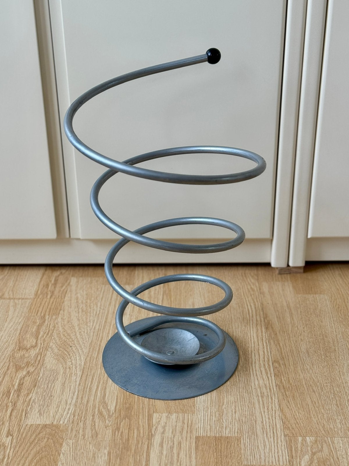 Vintage metalen spiraal bak mid century, Ophalen of Verzenden, Huis en Inrichting