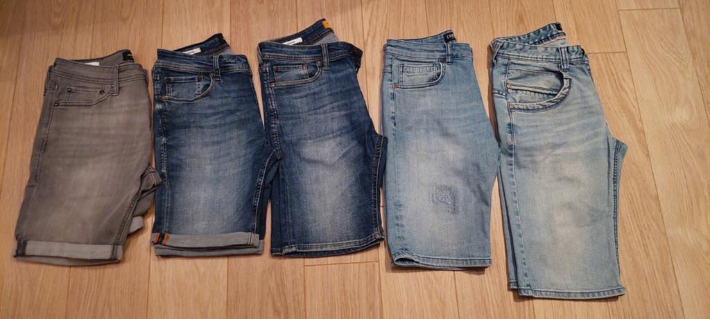 Cars en Jack & Jones Denim Shorts, Blauw, Overige maten, Ophalen of Verzenden, Zo goed als nieuw
