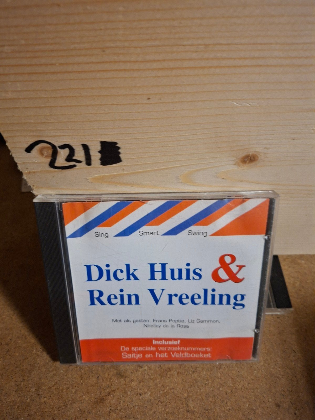 Dick Huis & Rein Vreeling CD - Inclusief verzoeknummers, Ophalen of Verzenden, Gebruikt, Album, Inclusief doosje
