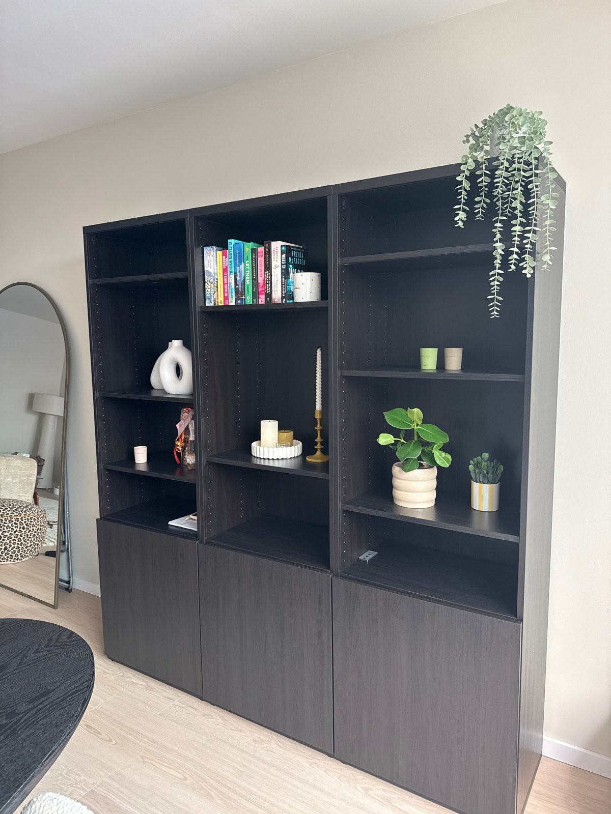 Ikea Besta Kastenwand - 3 losse elementen, Huis en Inrichting, Kasten | Boekenkasten, Ophalen, Gebruikt, 150 tot 200 cm, 25 tot 50 cm