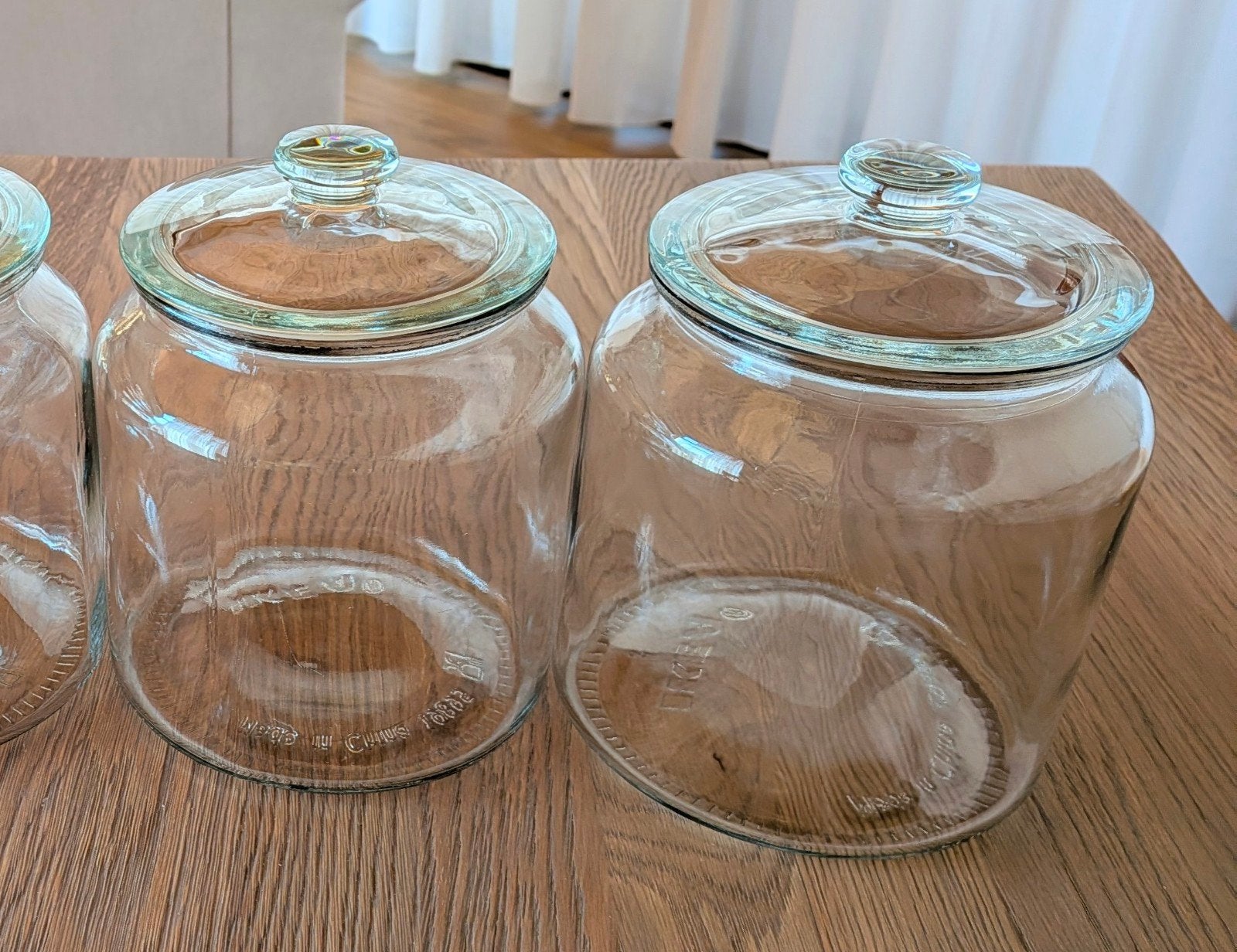 IKEA VARDAGEN opbergpotten, Glas, IKEA, Ophalen of Verzenden, Zo goed als nieuw