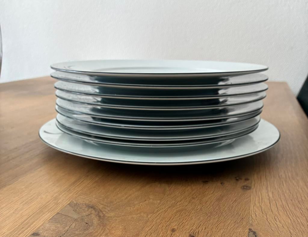 Platte borden, Huis en Inrichting, Keuken | Servies, Ophalen, Overige stijlen, Bord(en)
