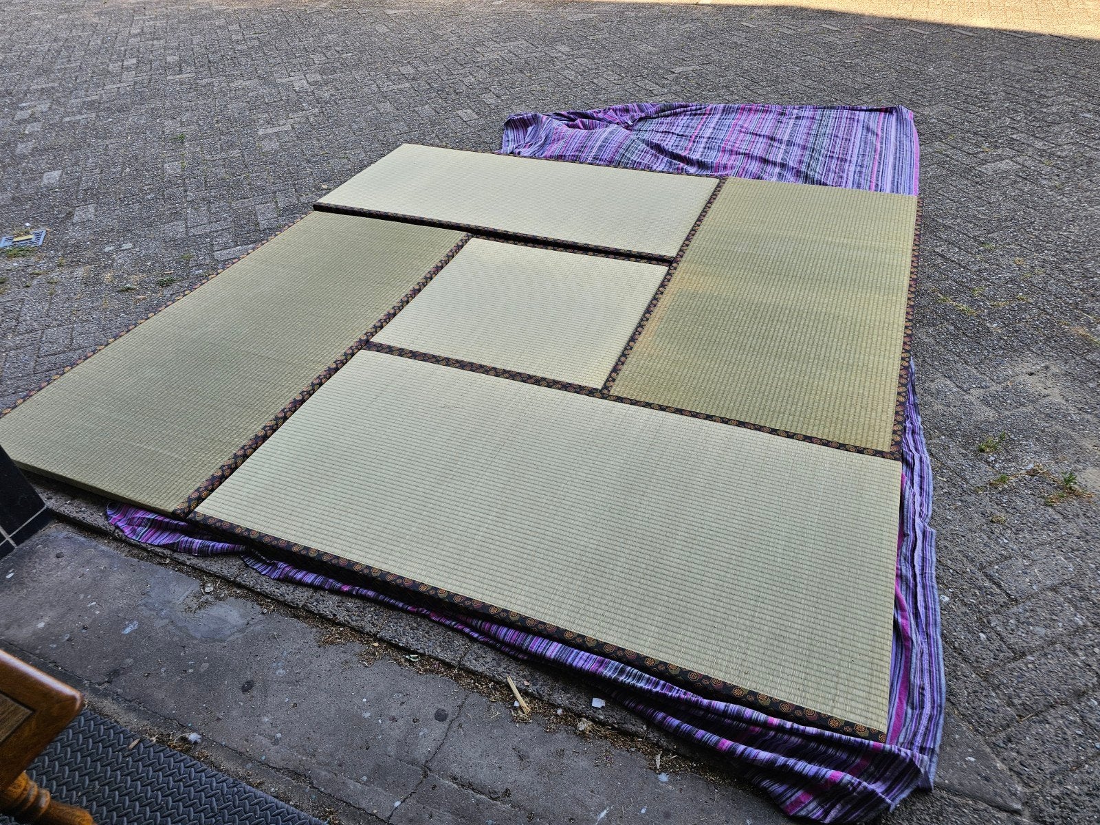 Titel Originele Japanse Tatami-matten – Set van 5 – Kansai f, Ophalen, 75 m² of meer, Laminaat