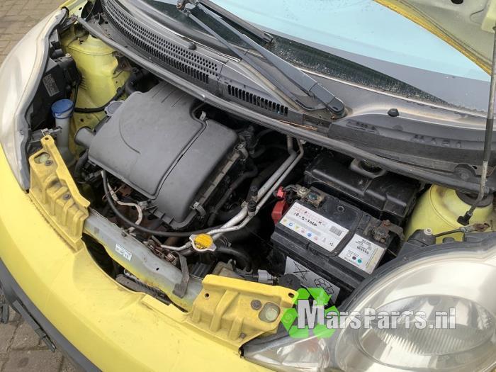 Ruitenwismotor + Mechaniek van een Peugeot 107, Gebruikt, -, -, Ophalen of Verzenden