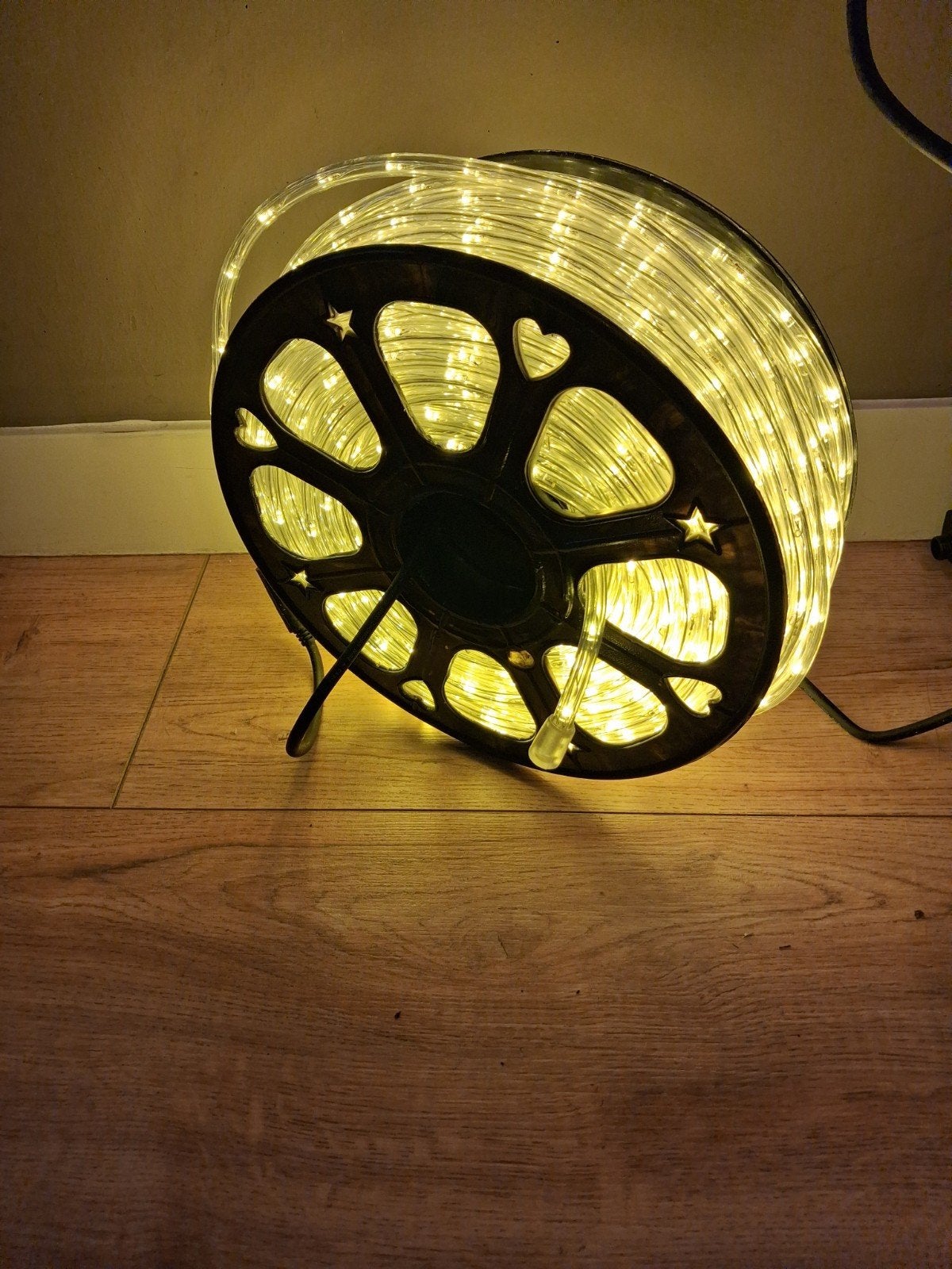 vidaXL Lichtslang met 1200 LED's, warmwit, 50 m, Ophalen, Kunststof, Zo goed als nieuw, Led-strip
