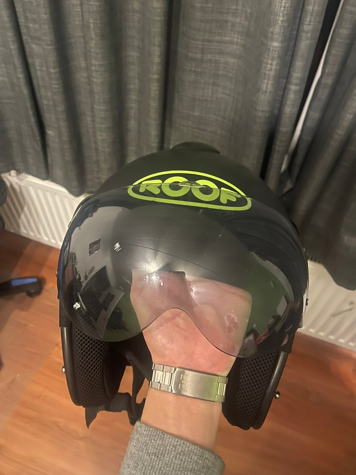 Boxer helm s, Ophalen of Verzenden, Gebruikt