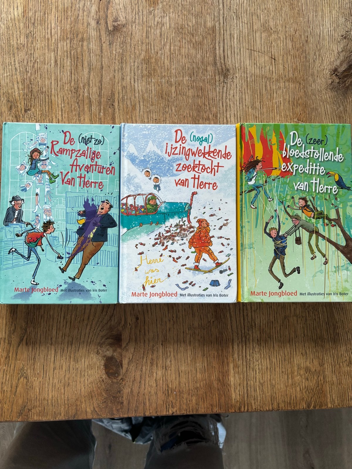 De Avonturen van Herre,Complete Trilogie-hele set 15 euro, Ophalen, Zo goed als nieuw, Fictie