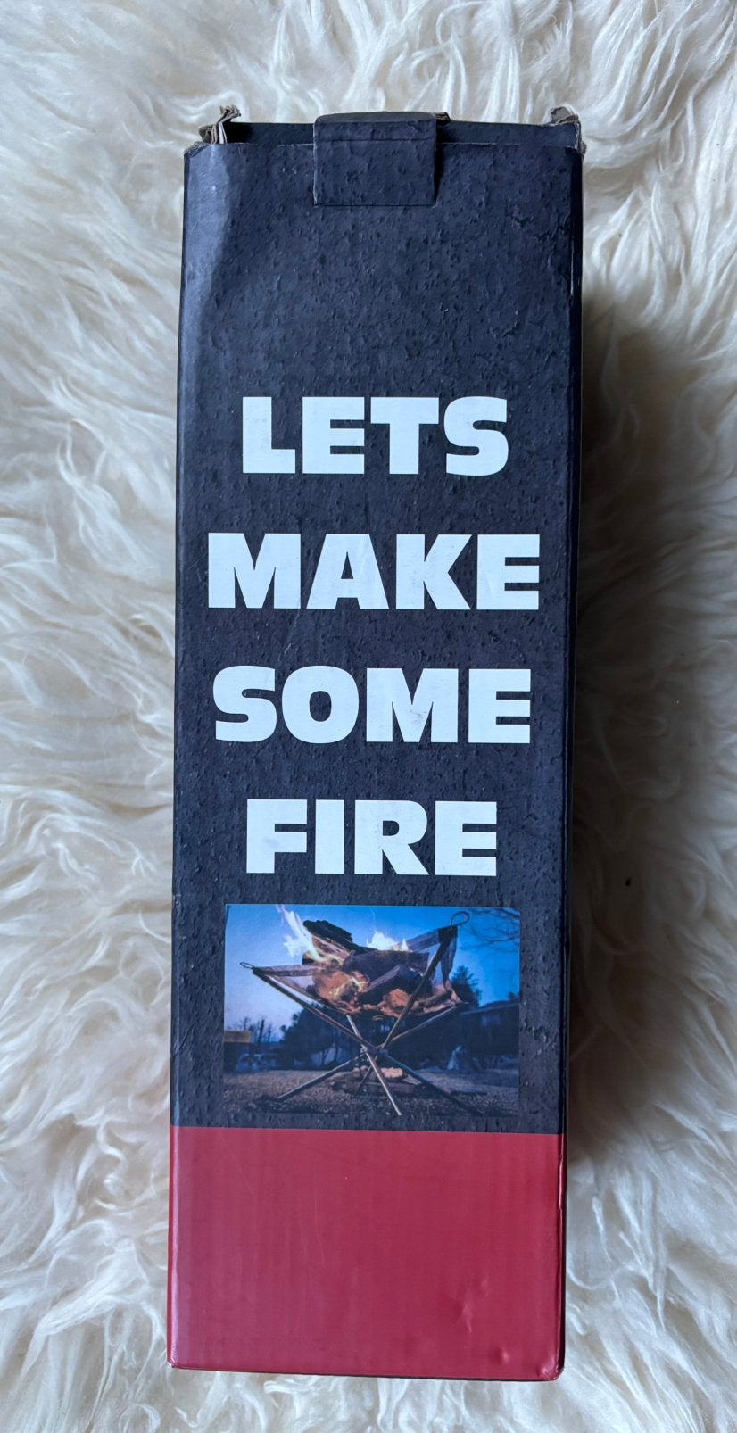 Portable Fire Pit draagbare vuurplaats voor buiten, Ophalen of Verzenden, Nieuw