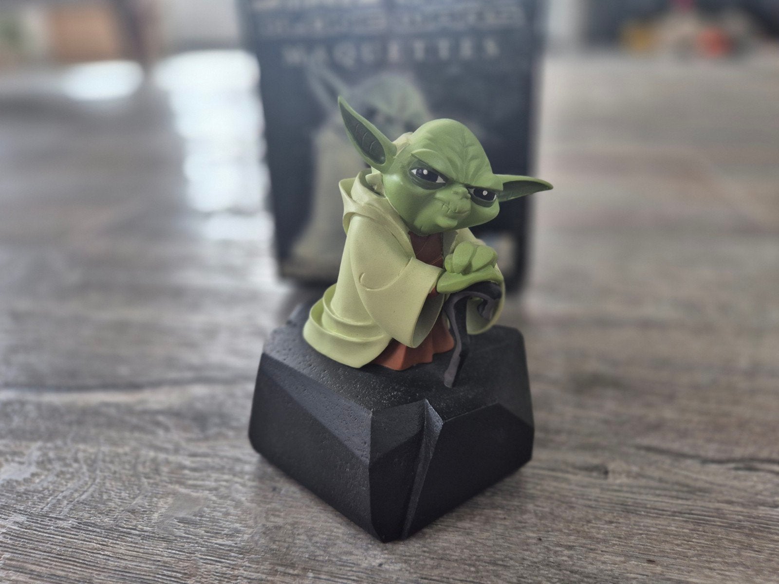 Star Wars Gentle Giant animated Yoda Clone Wars statue, Verzamelen, Ophalen of Verzenden, Zo goed als nieuw, Actiefiguurtje