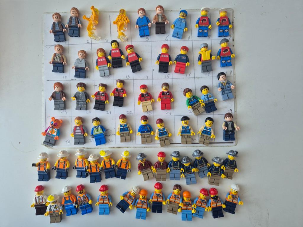 Lego cm6 div city man mijnwerker rescue enzo poppetjes space, Ophalen of Verzenden, Nieuw
