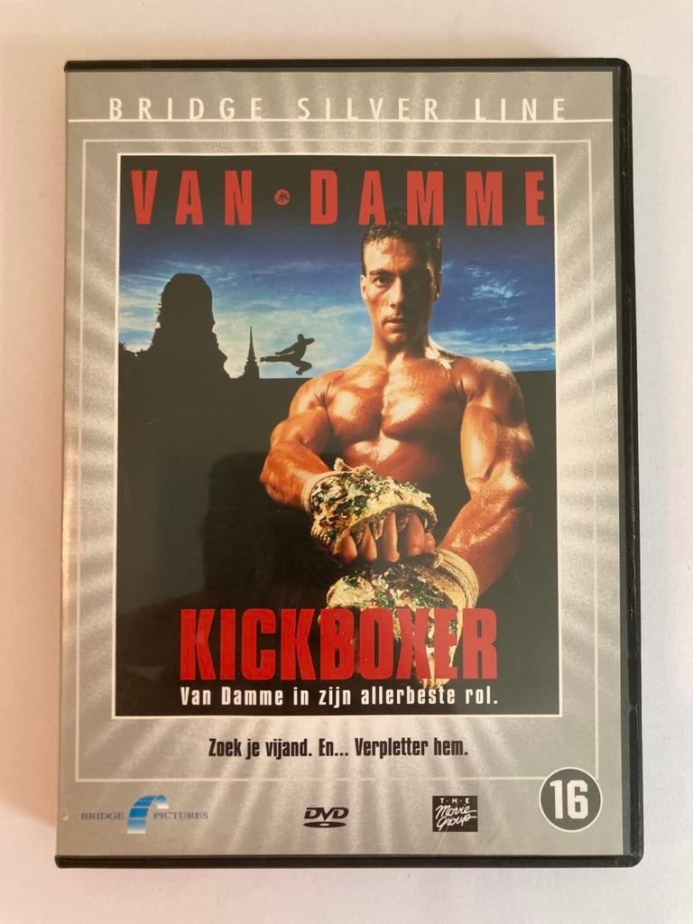 Kickboxer, 1989 / DVD / Bridge Silver Line versie, Vanaf 16 jaar, Ophalen of Verzenden, Zo goed als nieuw, Martial Arts