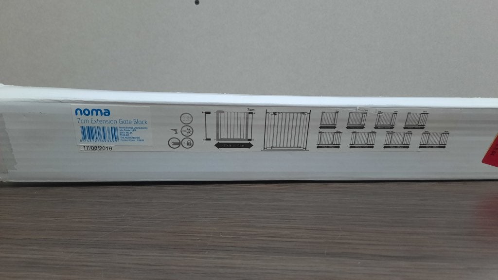 Noma Easy Fit Zwart Verlengdeel 7 cm, Kinderen en Baby's, Niet ingevuld, Overige typen, Niet ingevuld, Nieuw