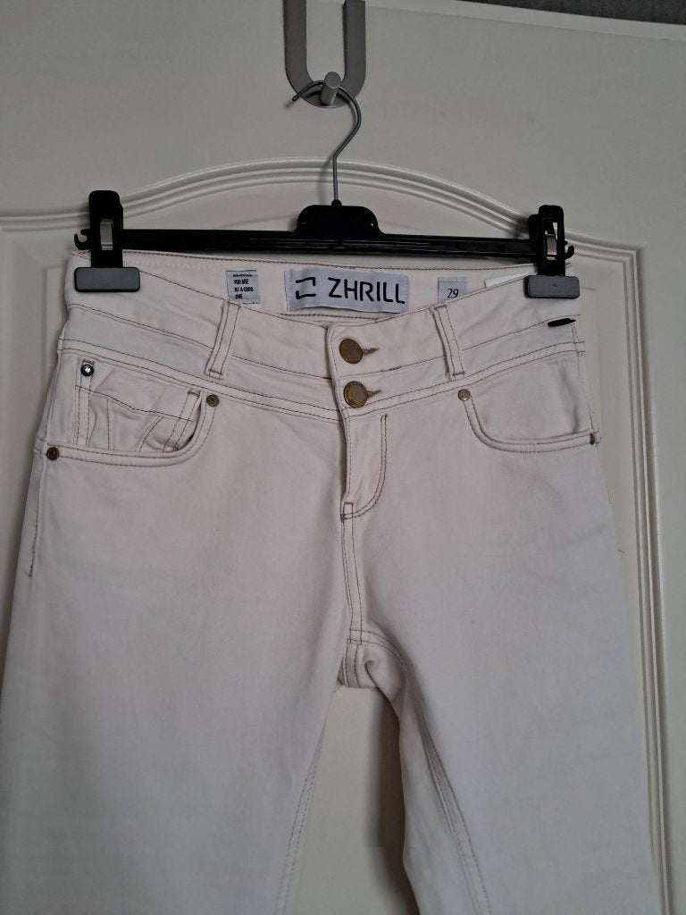 Broek Zhrill Maat : 36 Kleur : Off White NIEUWPRIJS €99,99, Wit, Nieuw, Ophalen of Verzenden, Zhrill