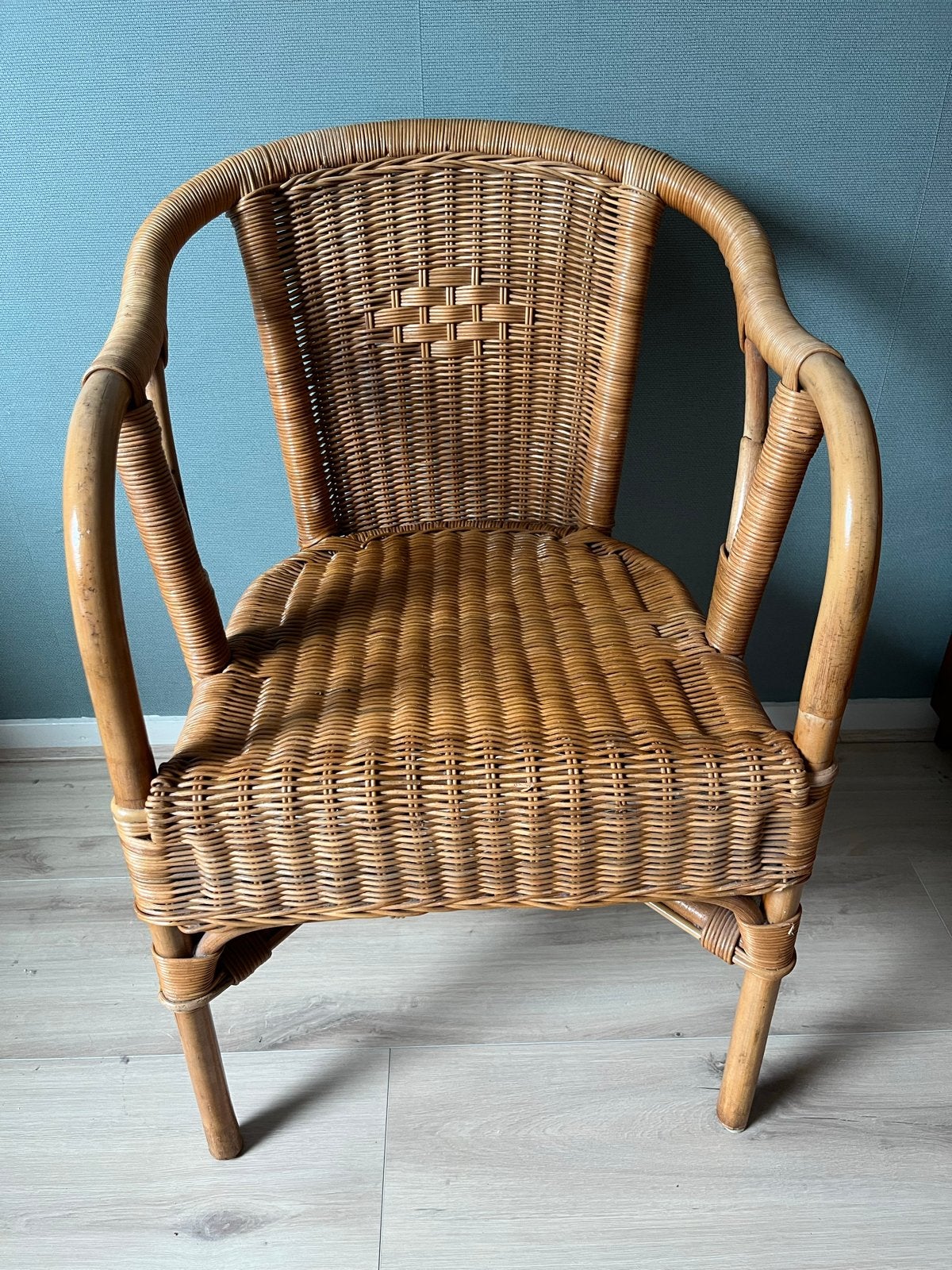 Set van 2 rotan stoelen, Ophalen