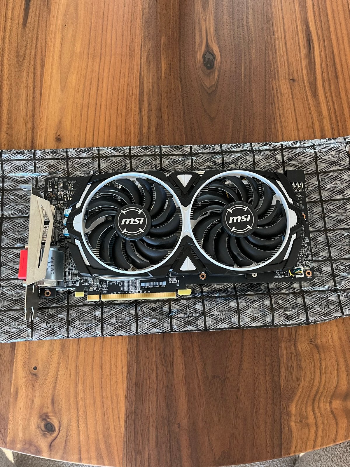 MSI Radeon RX 580 ARMOR 8G OC, Computers en Software, Ophalen, PCI-Express 3, Gebruikt, GDDR5