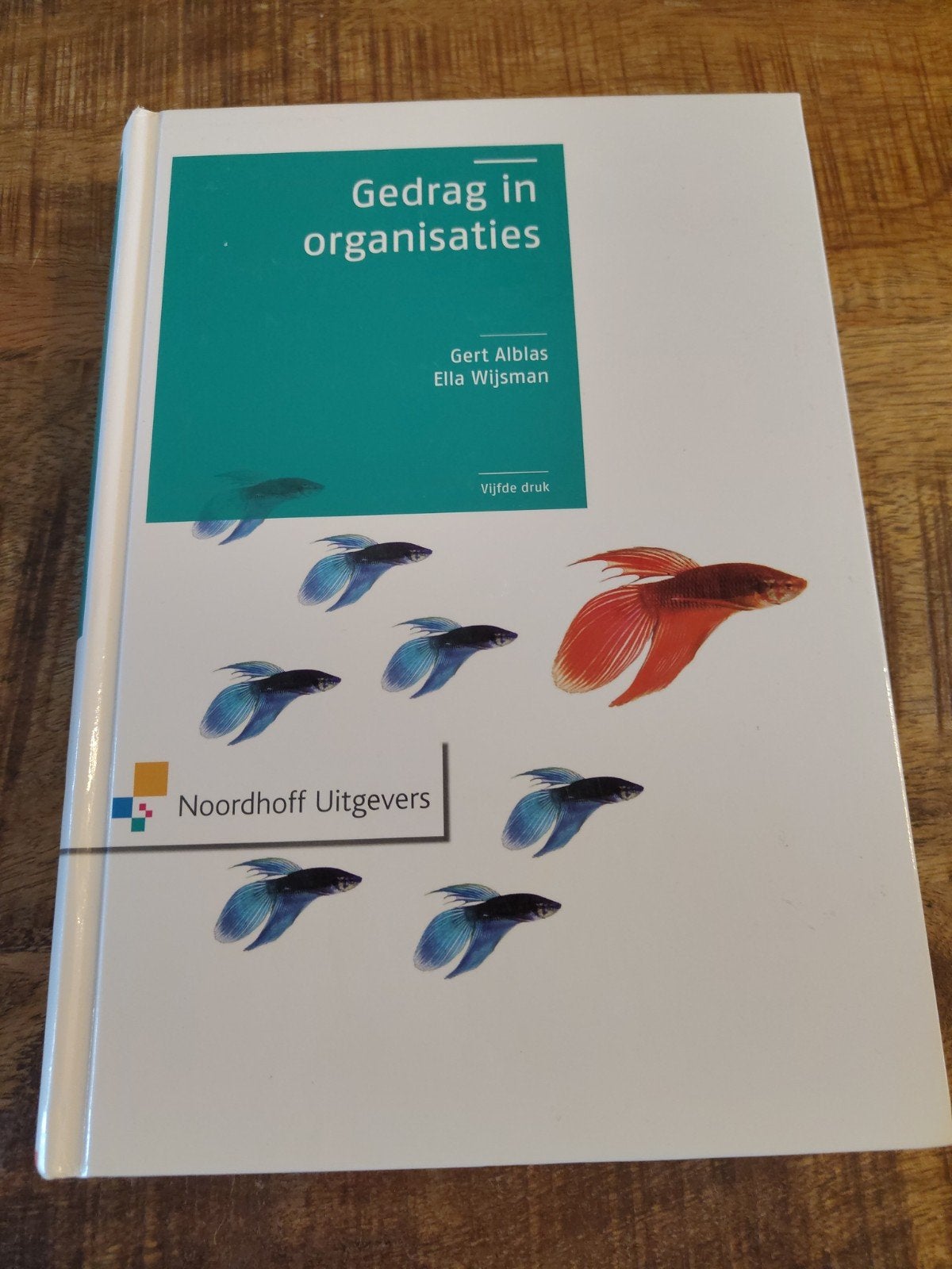 E. Wijsman - Gedrag in organisaties, Ophalen of Verzenden, Zo goed als nieuw, E. Wijsman; G. Alblas