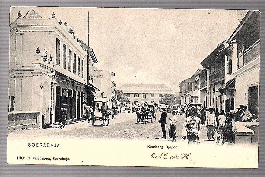 Ned Indië  1900 Kembang Djepoon Soerabaja  (19-23), Ophalen of Verzenden, Voor 1920, Buiten Europa