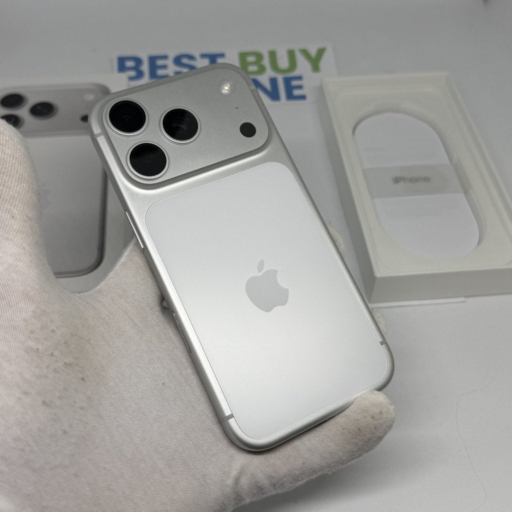 iPhone 17 Pro 256GB zilver /krasvrij /100% batt /garantie, 256 GB, Apple, Zonder simlock, Apple Park Way, Cupertino, California