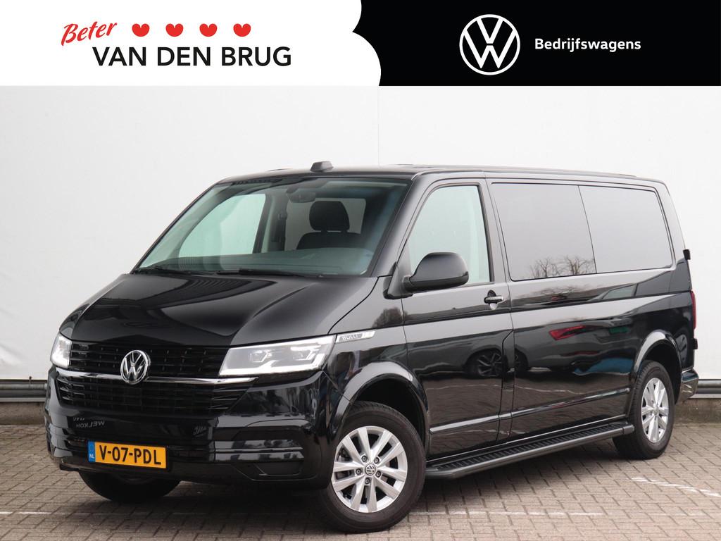 Volkswagen Transporter 2.0 TDI 150pk DSG L2H1 Bulli Dubbele, Auto's, Stof, Gebruikt, Euro 6, 150 pk