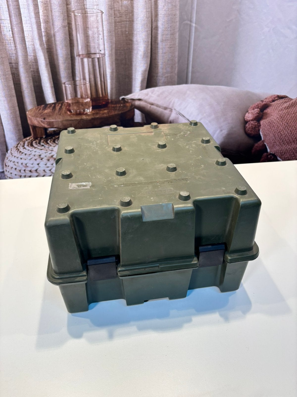 Originele KL / BAE Systems transportkist met schuim, Verzamelen, Militaria | Algemeen, Ophalen of Verzenden, Landmacht, Nederland