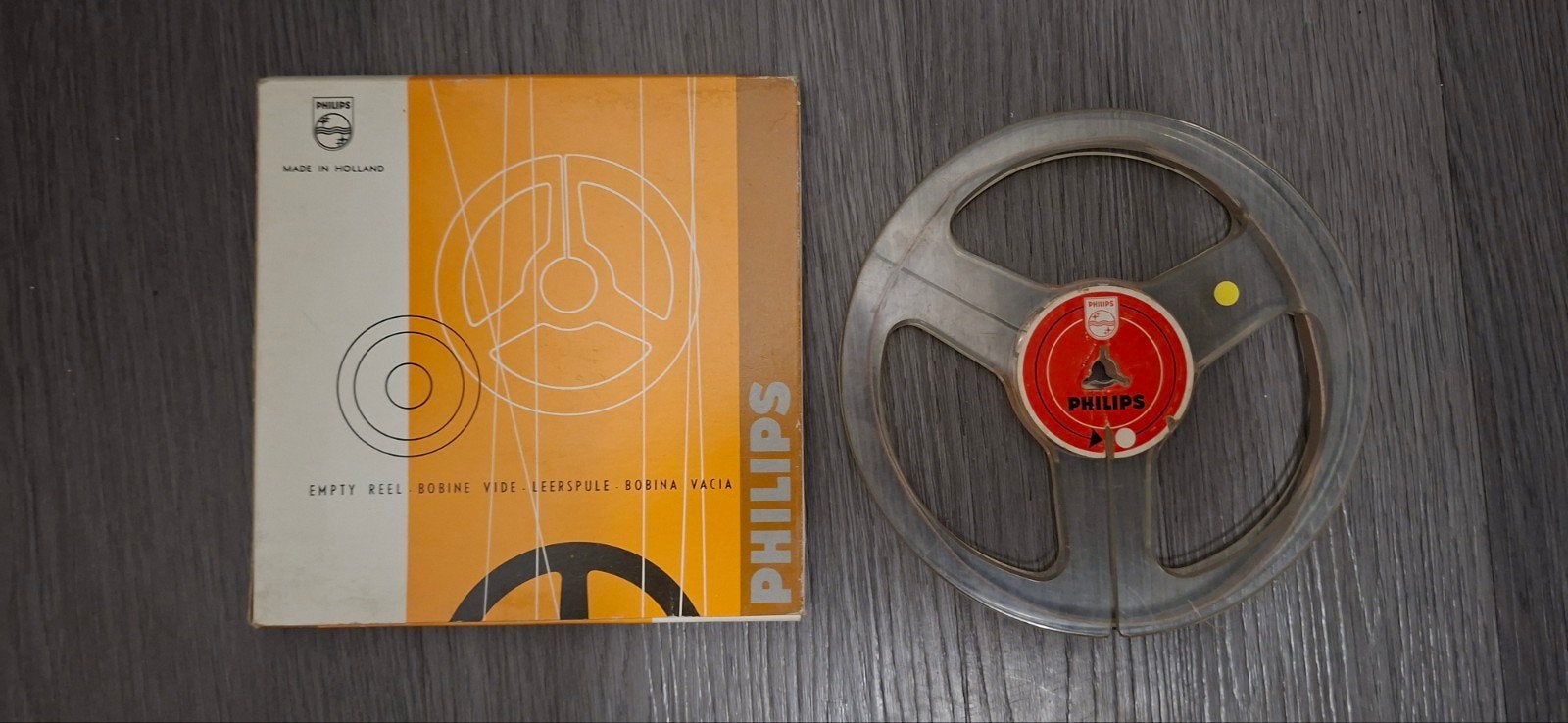Nieuwe Philips bandrecorder spoel 18 cm in doos, Ophalen of Verzenden