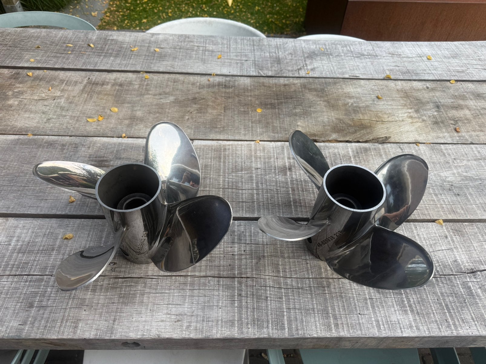 Mercury propeller Trophy Plus 23P & 24P, Ophalen of Verzenden, Zo goed als nieuw, Motor en Techniek, Motorboot