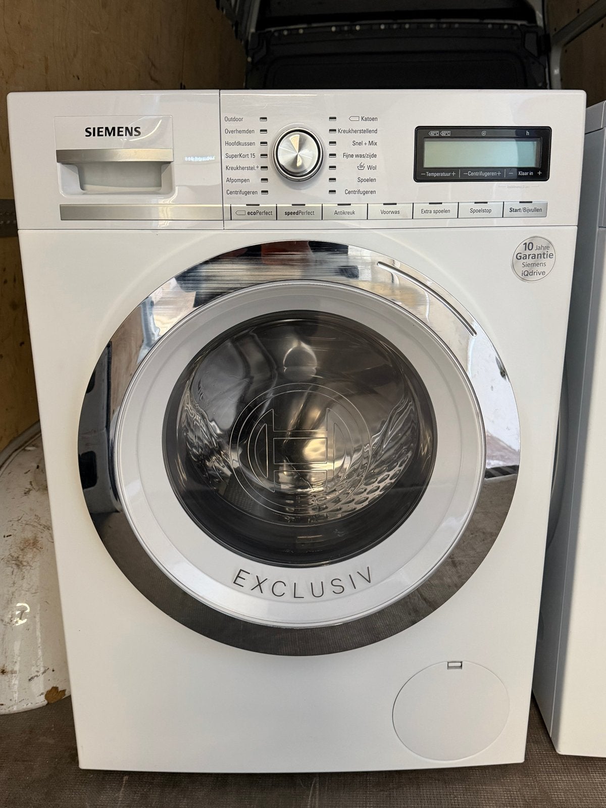 Siemens wasmachine + warmtepompdroger 9 kg - Nieuwstaat