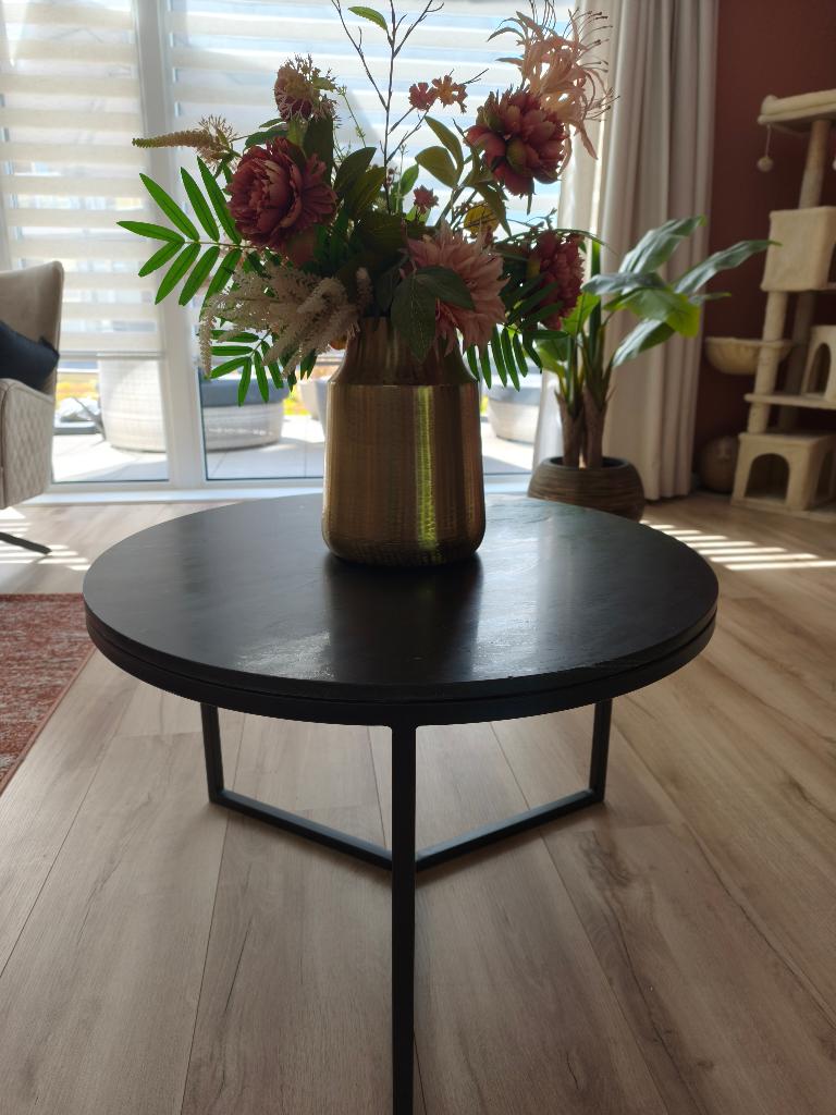 Salontafel, Ophalen, 100 tot 150 cm, Rond, 50 tot 100 cm