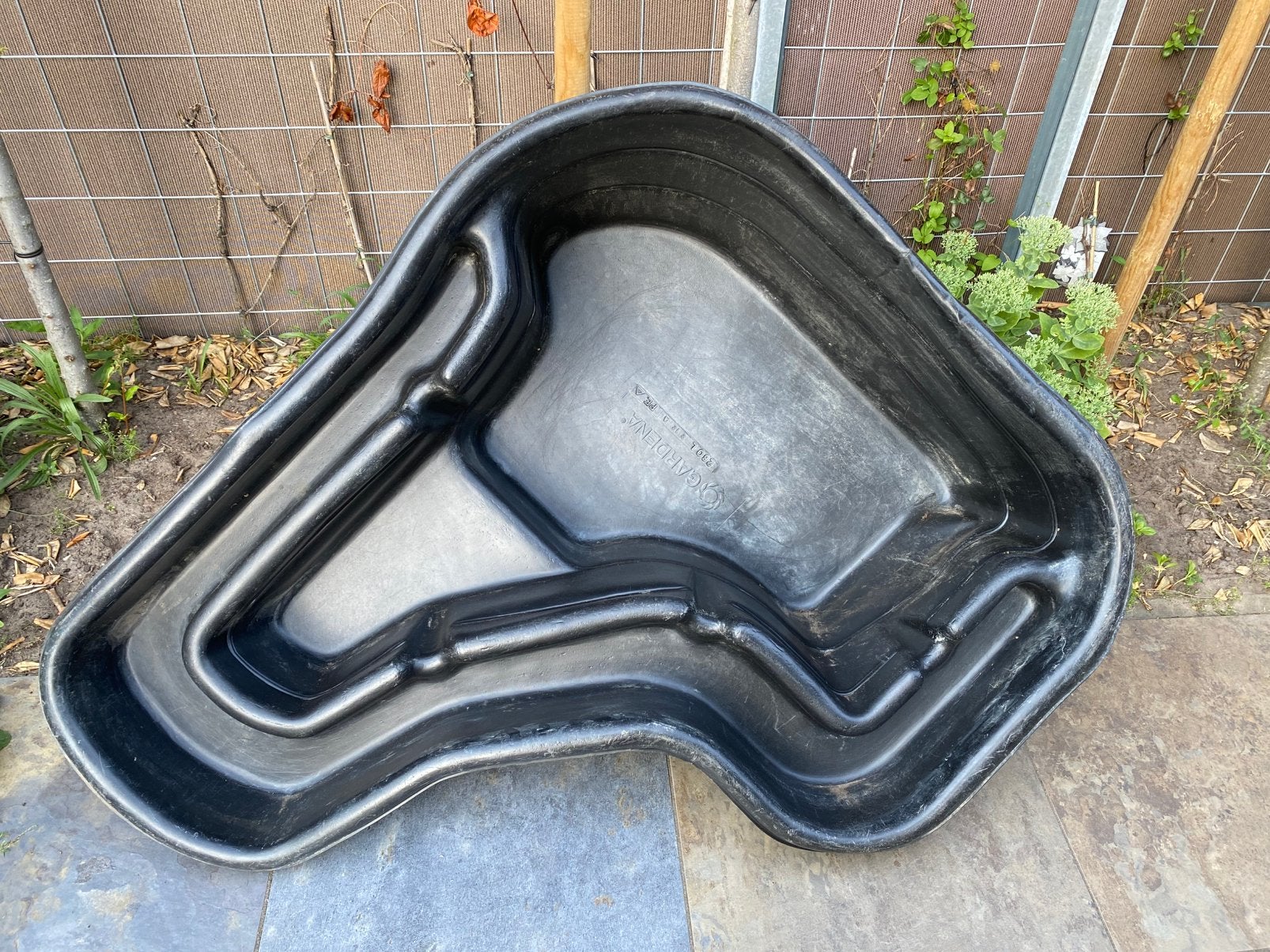 Gardena 260L vijver, Ophalen, Gebruikt