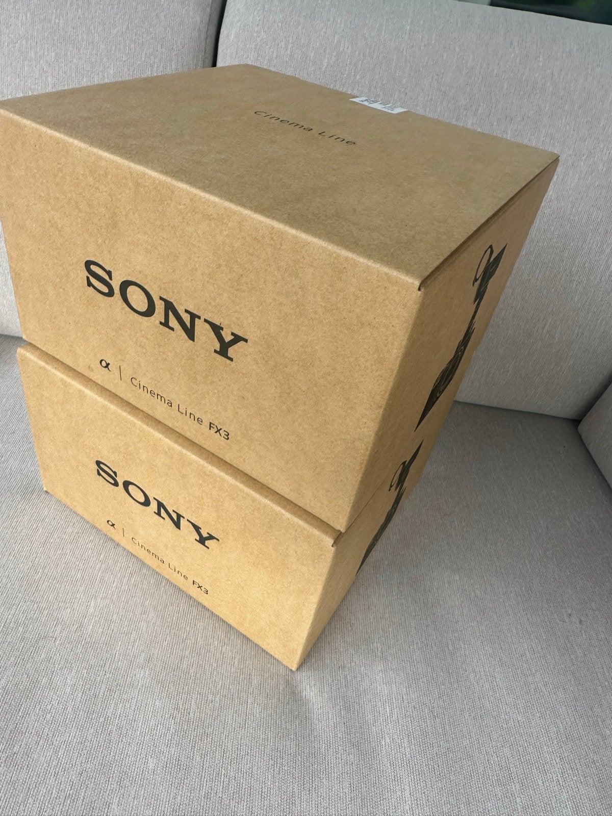 2 Sony FX3 Cinema Line camera's - Nieuw en gesealed in doos, Full HD, 20x of meer, Nieuw, Ophalen of Verzenden