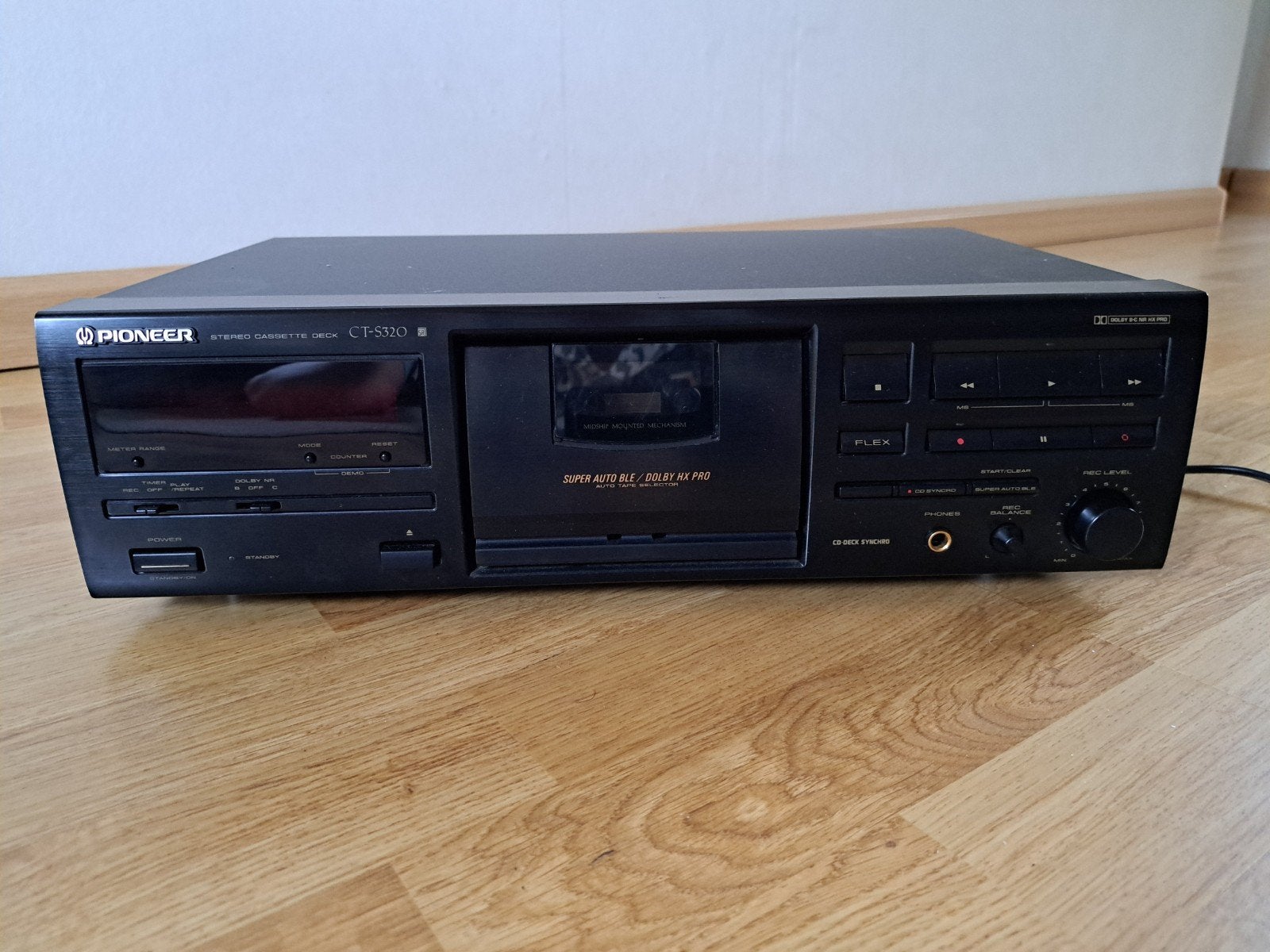 Pioneer CT-S330 Cassettedeck, Audio, Tv en Foto, Cassettedecks, Ophalen of Verzenden, Overige merken