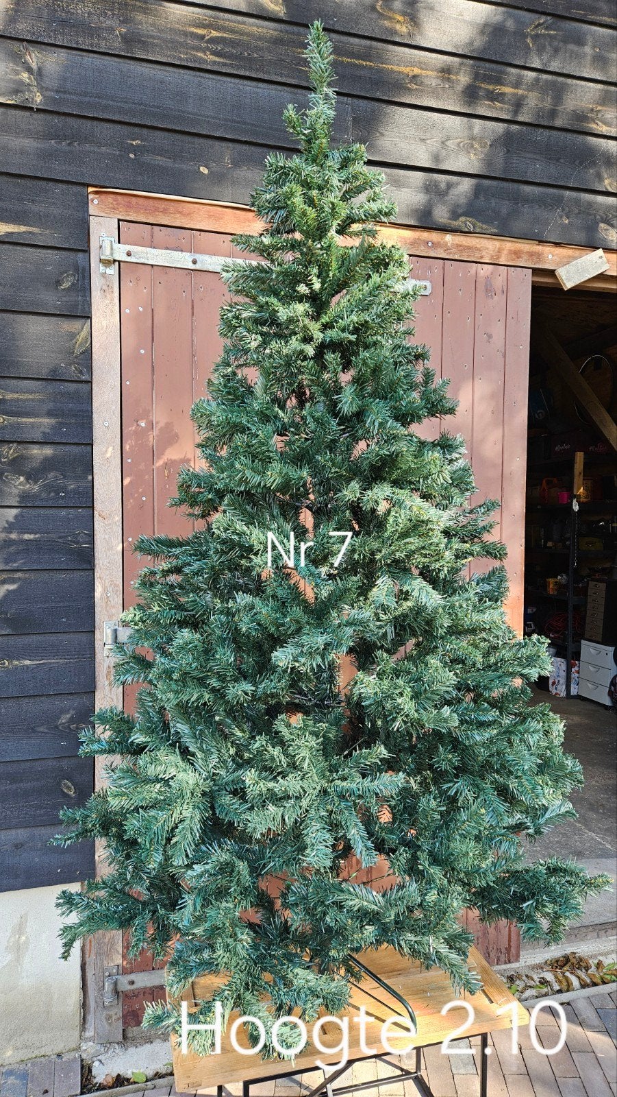 Kunst Kerstboom, Ophalen, Zo goed als nieuw