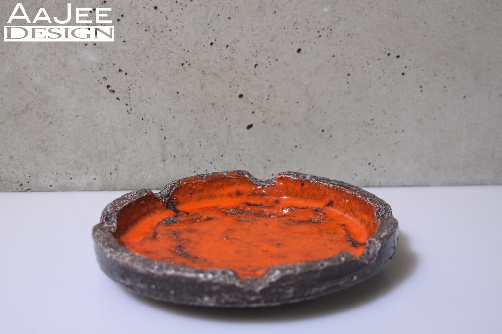 Jan Van Erp - Brutalist asbak - Fat Lava - MCM, Ophalen of Verzenden, Gebruikt, Asbak