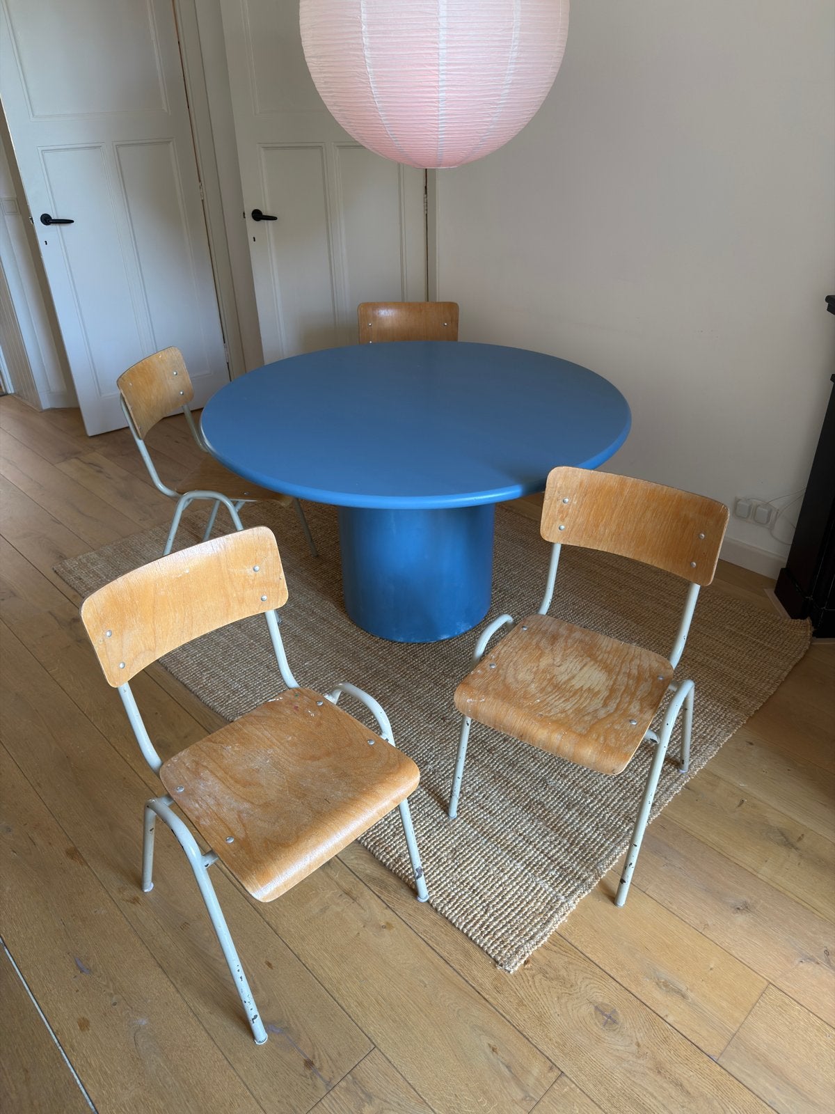 Vintage stoelen - 4 stuks, Huis en Inrichting, Stoelen, Ophalen, Gebruikt, Overige kleuren, Vintage