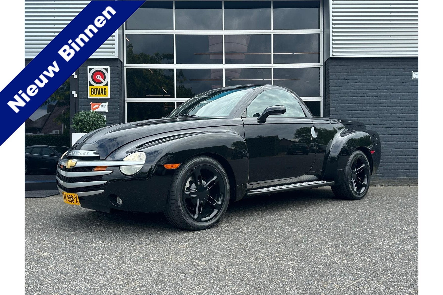 Chevrolet SSR Cabriolet 5.4, Cabrio Automaat, Airco, Cruise,, Automaat, Gebruikt, Chevrolet, Zwart
