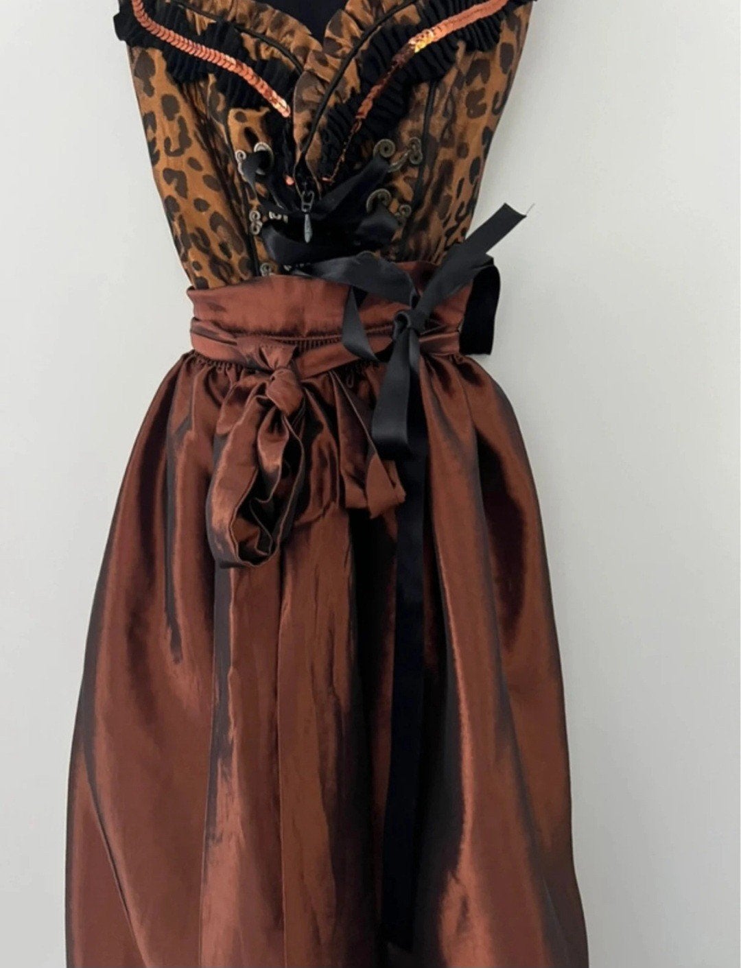 Originele Hammerfestschmied Dirndl - Maat 42, Meerkleurig, Maat 42/44 (L), Hammerfestschmied, Ophalen of Verzenden