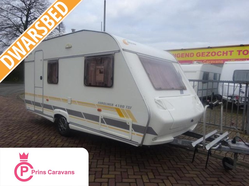 Delta 4100 TSF, Caravans en Kamperen, Caravans, Schokbreker, Bedrijf, 750 - 1000 kg, Delta