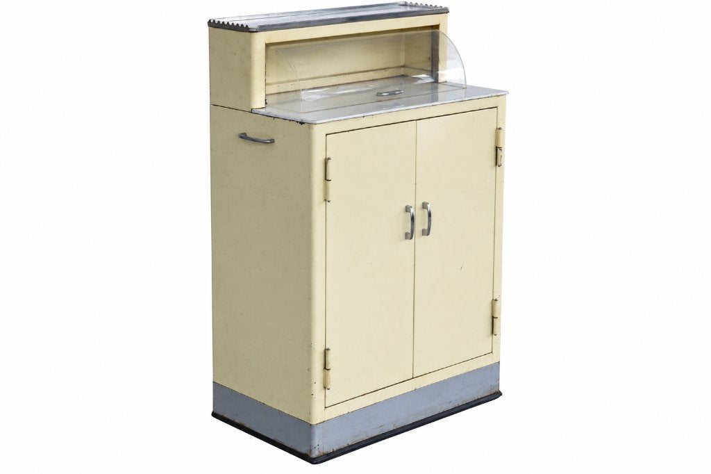 vintage apothekerskast | medicijnkast | jaren 50 | Deens, Gebruikt, ., Ophalen of Verzenden, .