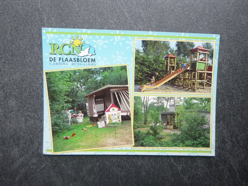 Chaam, RCN de Flaasbloem, Verzenden, 1980 tot heden, Gelopen, Noord-Brabant