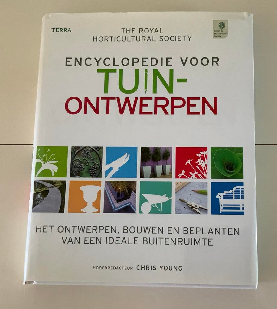 Encyclopedie voor tuinontwerpen Royal Horticultural Society, Boeken, Ophalen of Verzenden, Zo goed als nieuw