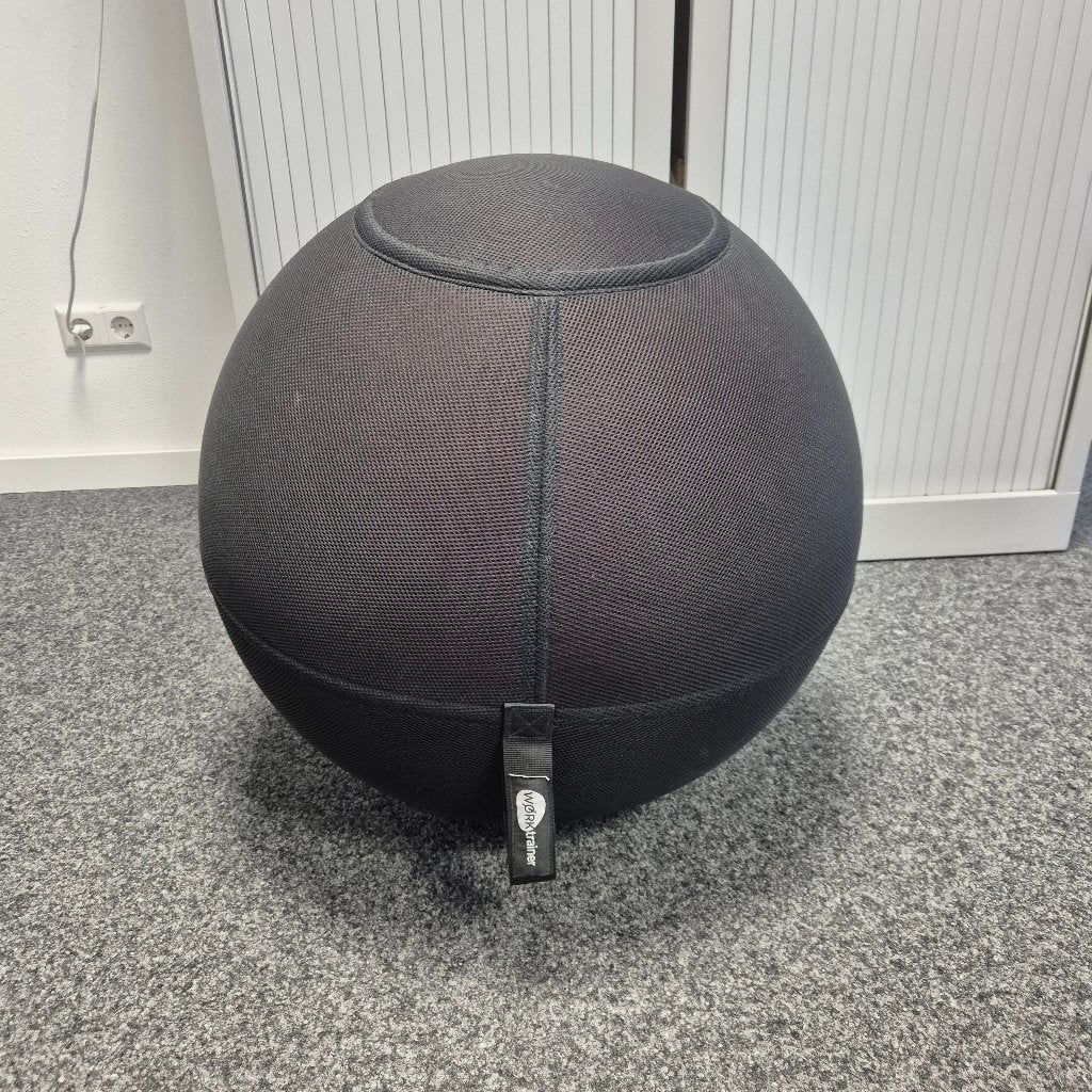 worktrainer zitbal 65cm, Ophalen, Gebruikt, Zwart, Eén
