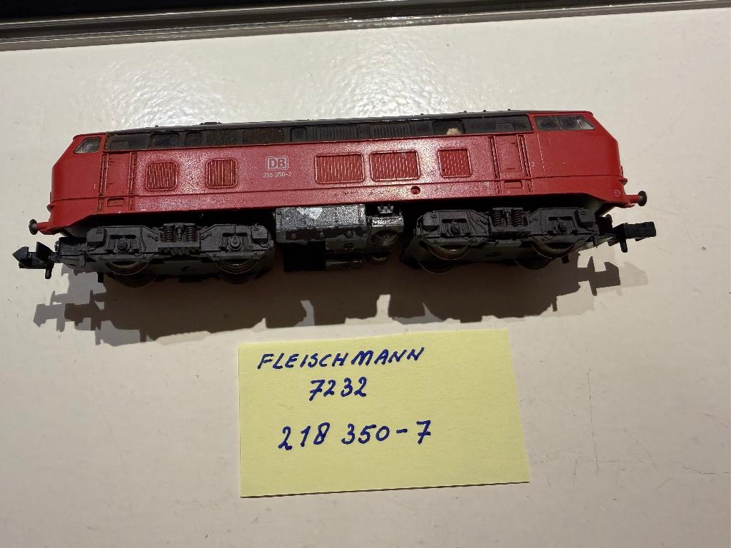 Fleischmann 7232, Gebruikt, Fleischmann, Ophalen of Verzenden, Analoog