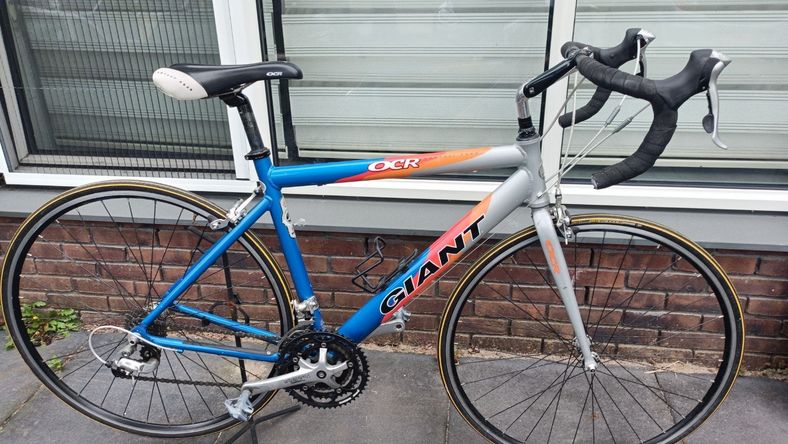 Giant OCR racefiets, Fietsen en Brommers, Fietsen | Racefietsen, Ophalen, 28 inch, Velgrem, Aluminium