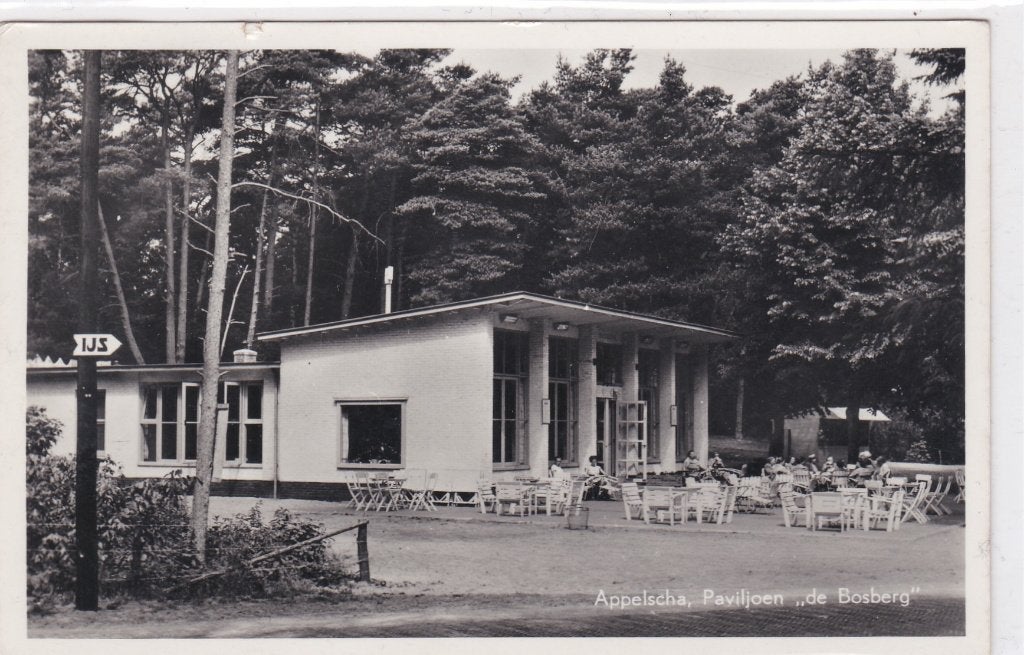 18726 Appelscha Paviljoen de Bosberg 1960 Smilde Zorgvlied, Verzenden, 1940 tot 1960, Gelopen, Friesland